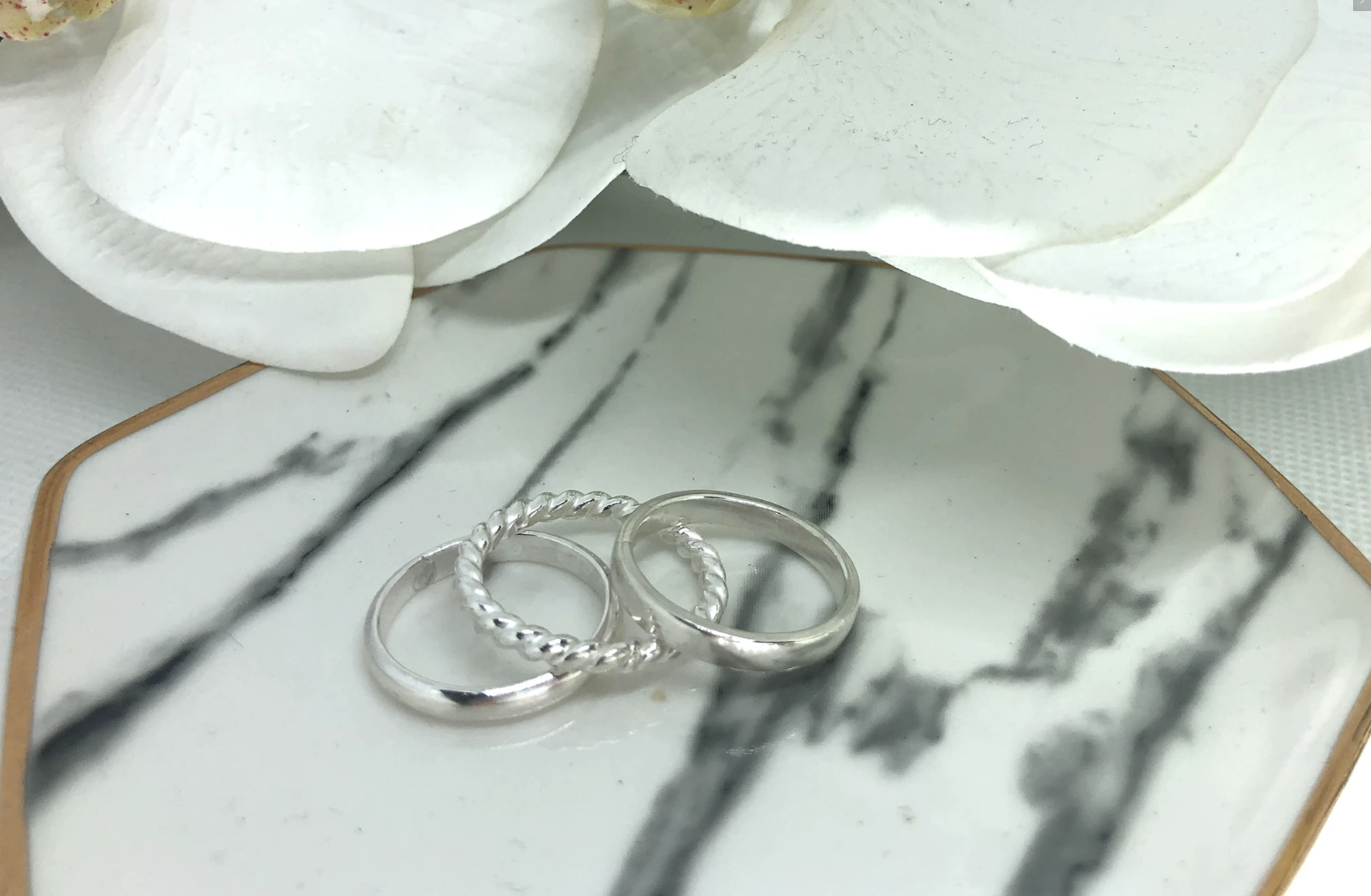 Silver Stacking Rings